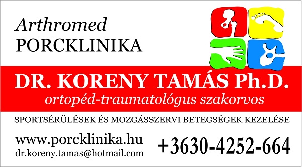 Dr. Koreny Tamás, Arthromed, Pécs